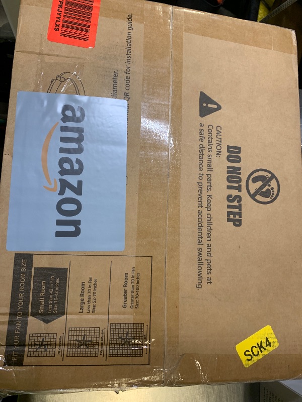 Photo 1 of LEDIARY 20 Inch Low Profile Ceiling Fans with Lights and Remote, Dimmable Modern Fan Light(3000K-6000K), 6 Speed, Reversible, APP & Remote Control, Flush Mount Ceiling Fan for Bedroom, White