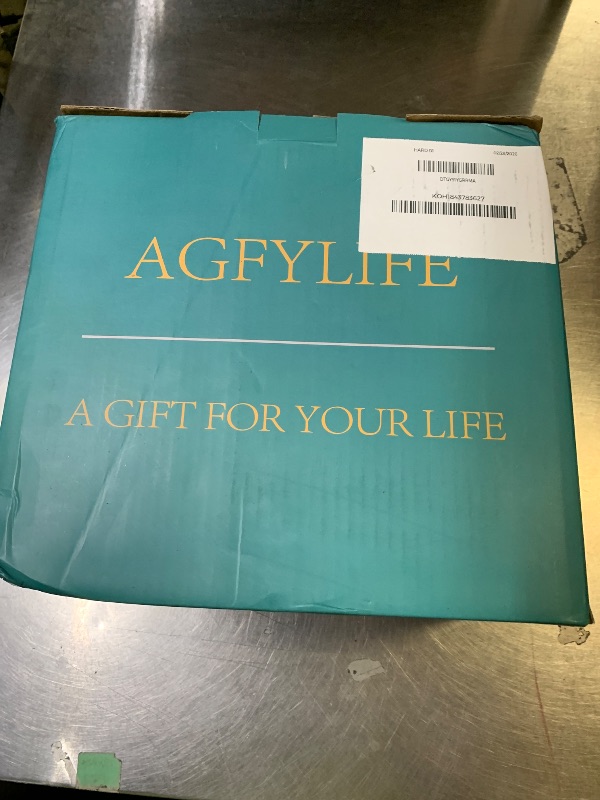 Photo 1 of AGFYLIFE Hookah Set with Everything - 22" Aluminum Glass Hookah Set Premium Shisha Hookah Complete Set with 1 Hose, Glass Vase, Coal Holder, Black