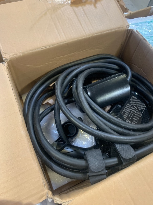 Photo 1 of AIMILER Level 2 Electric Vehicle (EV) Charger(WIFI APP/Plug-play), 32A, 25ft Cable ETL Certified, 220V-240V NEMA 14-50P Plug EVSE w/ J1772 Connector, Portable EV Car Charging Stations for Home Level 2