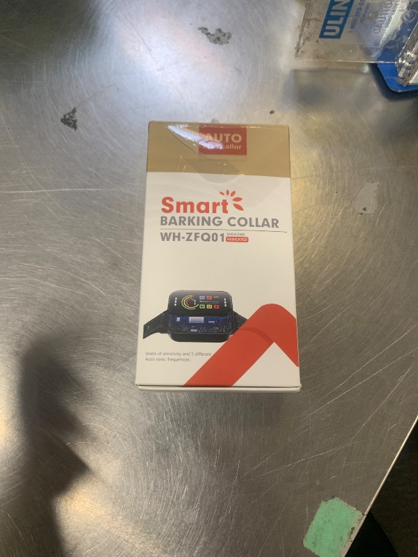 Photo 1 of JEUJE Dog Bark Collar,Bark Collar for Large Medium Small Dogs 8-120lbs, AUTO Barking Collar, Bark Training Collar with 7-Level Sensitivity + 5 Safety Modes Humane Training System