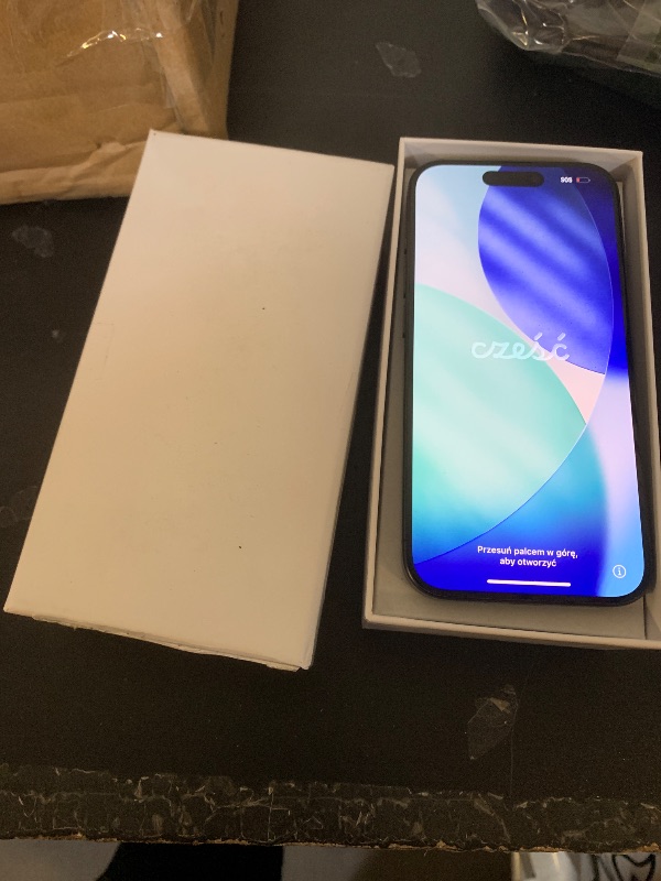 Photo 1 of Apple iPhone 15 Pro, 1TB, Black Titanium - Unlocked (Renewed)