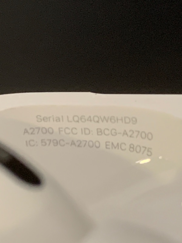 Photo 1 of NON FUNCTIONAL-- PARTS ONLY ---------------------------------------Apple AirPods Pro (2nd Generation) (Renewed Premium)