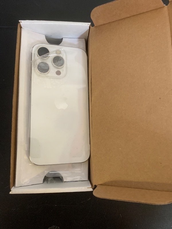 Photo 1 of Apple iPhone 15 Pro, 256GB, White Titanium - Unlocked (Renewed)