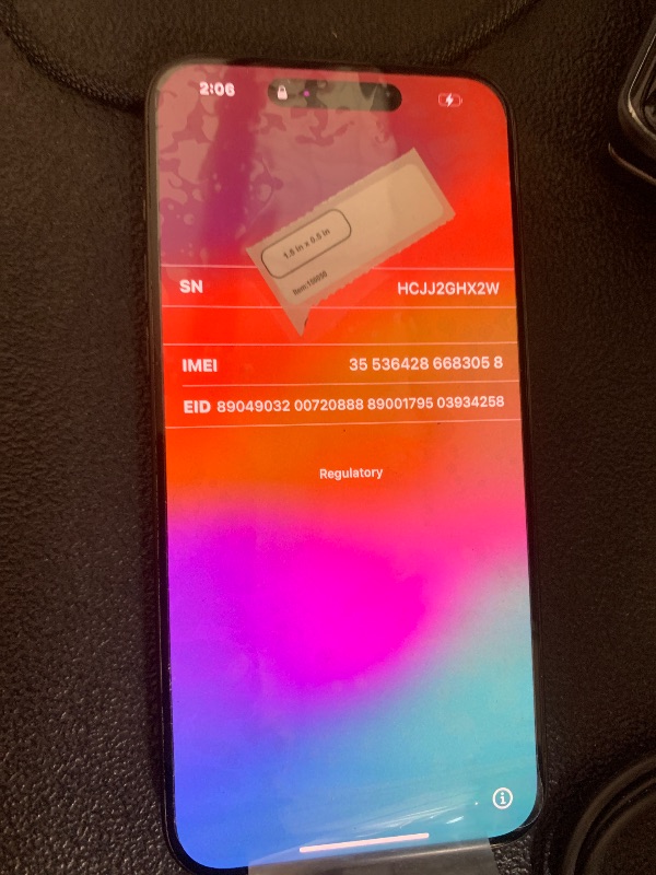 Photo 1 of Apple iPhone (Renewed Premium) 15 Pro Max, 256GB, Black Titanium - Unlocked