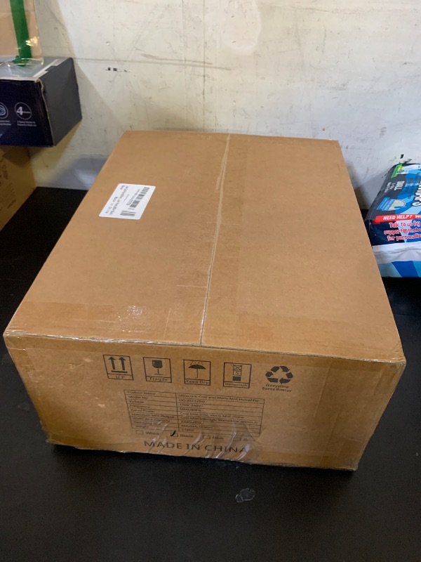 Photo 1 of 2.64Gal Humidifiers for Bedroom Large Room, Warm and Cool Mist up to 500ft², Top Fill Diffuser Ambient Light, 3 Mist Modes, 24H Timer, 35dB Quiet Humidifier for Home Office Plants