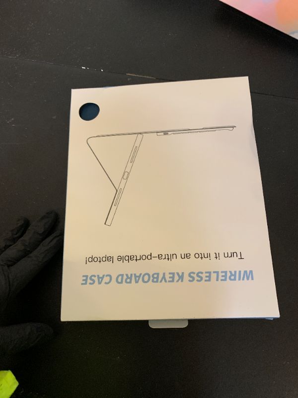 Photo 1 of Harvopu Compatible for iPad 11th 10th Generation Case with Keyboard, Folio Cover with Pencil Holder, Multi-Touch Trackpad, 7 Color Backlit, Detachable Keyboard for iPad (A16) 11th/10th Gen (Navy Blue)