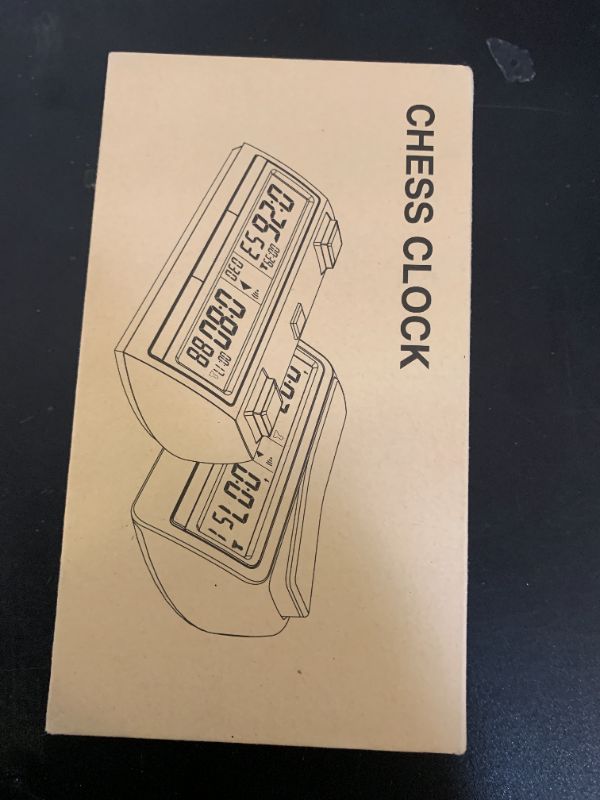 Photo 1 of [2023 New] Xflyee Chess Clock - Digital Chess Timer, Available for Portable Timer for Board Games and Chess with Bonus and Delayed Countdown Function