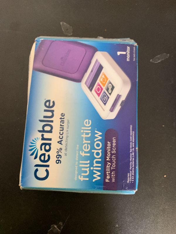 Photo 1 of Clearblue Fertility Monitor, 1 Touch-Screen Monitor, 1 Ct