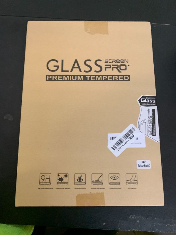 Photo 1 of [2 Pack] EpicGadget Screen Protector for Microsoft Surface Laptop Studio 14.4 Inch Released in 2021-9H Hardness HD Clear Tempered Glass Screen Protector Film