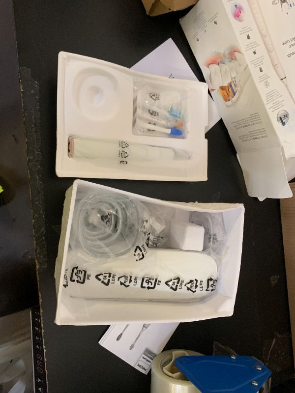 Photo 1 of Philips Sonicare DiamondClean Smart 9500 Electric Toothbrush, Sonic Toothbrush with App, Pressure Sensor, Brush Head Detection, 5 Brushing Modes and 3 Intensity Levels, White, Model HX9923/01