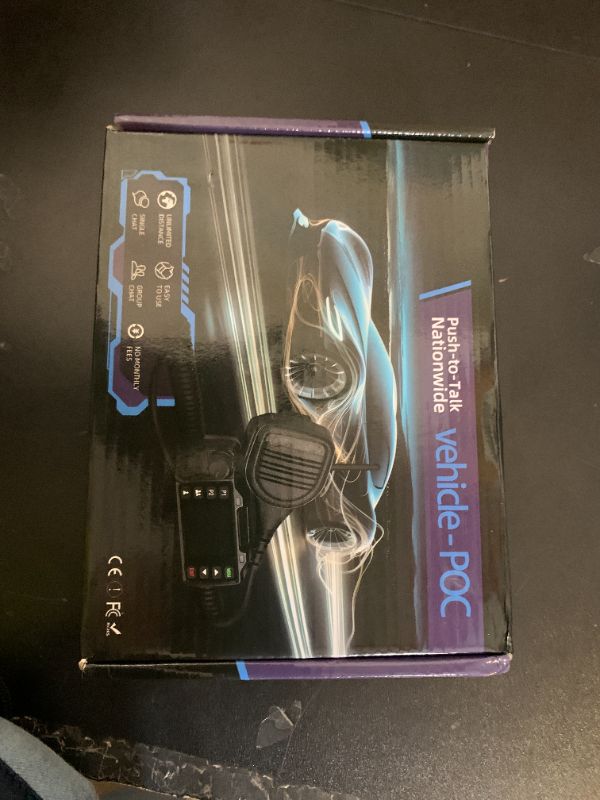 Photo 1 of Global-PTT 2-Pack Push-to-Talk Over Cellular (PoC) Mobile Radios Walkie Talkies - 4G LTE Nationwide PTT Unlimited Range Free License for in-Vehicle Communication (Non-GPS)