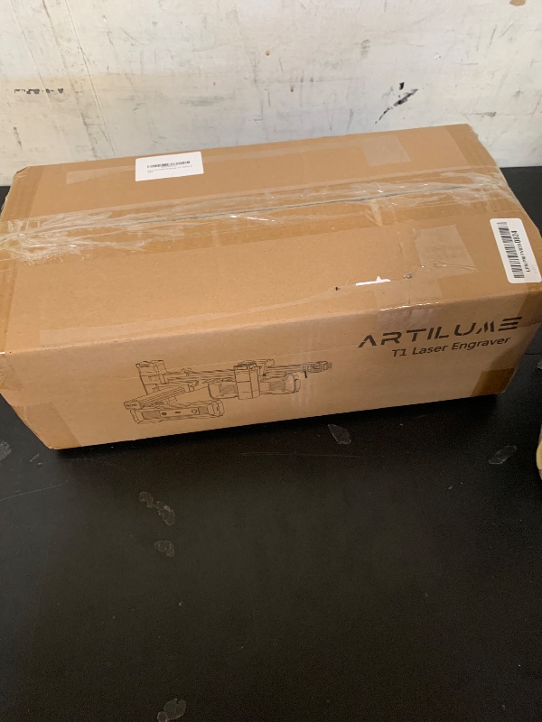 Photo 1 of **USED, UNTESTED** Artilume T1 Laser Engraver 7000mW, Foldable Design Laser Engraver and Cutter Machine, 0.01mm Precision, Large Working Area 200*150mm for Wood Leather Acrylic, Best for Beginners Small Business Class 1