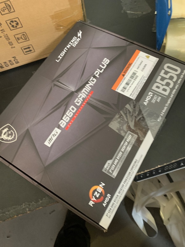 Photo 1 of MSI MPG AMD B550 Gaming Plus Socket AM4 ATX DDR4-SDRAM Motherboard