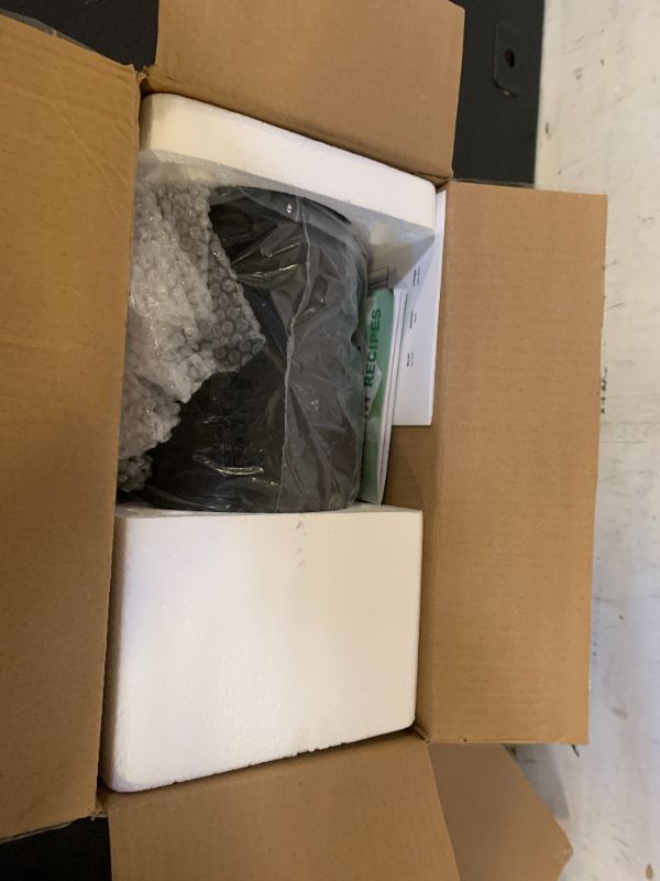 Photo 1 of Qcen Juicer Machine, 800W Centrifugal Juicer Extractor with Wide Mouth 3” Feed Chute for Fruit Vegetable, Easy to Clean, Stainless Steel, BPA-free (Black)