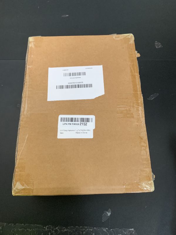 Photo 1 of 10×10 Canopy Replacement Top, Pop Up Canopy Replacement Tent Cover for Straight Leg Frame, Waterproof Canopy Top Cover for Garden Patio Camping (Top Only)(Silver White)