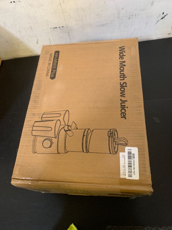 Photo 1 of Juicer Machines, Cold Press Juicer Professional for Maximum Nutrients & High Yield, Ultra-Quiet Motor Efficient with Leafy Greens to Hard Vegetables, Easy to Clean Design, Black