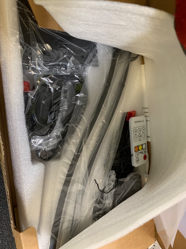 Photo 1 of Plug in Wall Sconces Set of 2, Modern Plug in Sconce with Remote, Dimmable LED Wall Light, Wall Lamps with Plug in Cord for TV Wall Sconces, Black Sconce Lighting for Living Room, Hallway, Bedroom