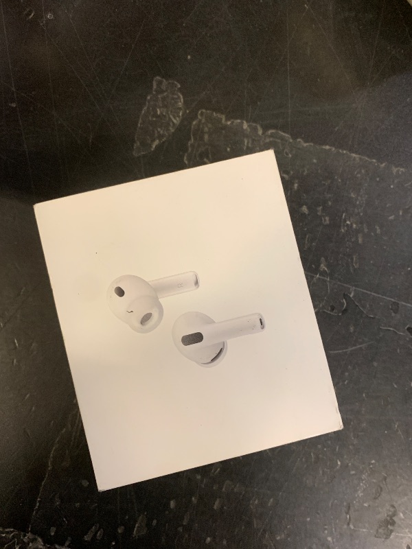 Photo 1 of Apple AirPods Pro 3 Wireless Earbuds, Active Noise Cancellation, Live Translation, Heart Rate Sensing,Hearing Aid Feature,Bluetooth Headphones,Spatial Audio, High-Fidelity Sound, USB-C Charging, White