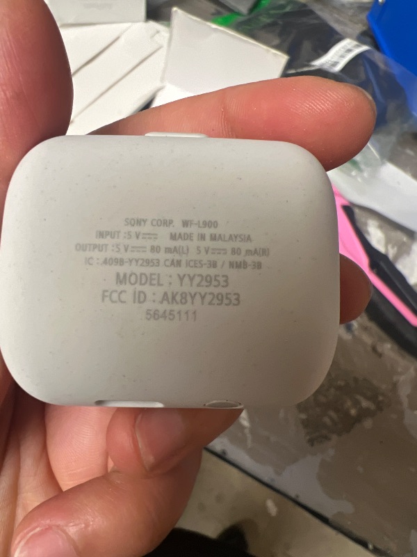 Photo 1 of **BOX DAMAGED** Sony LinkBuds Truly Wireless Earbud Headphones with an Open-Ring Design for Ambient Sounds and Alexa Built-in, Bluetooth Ear Buds Compatible with iPhone and Android, White
