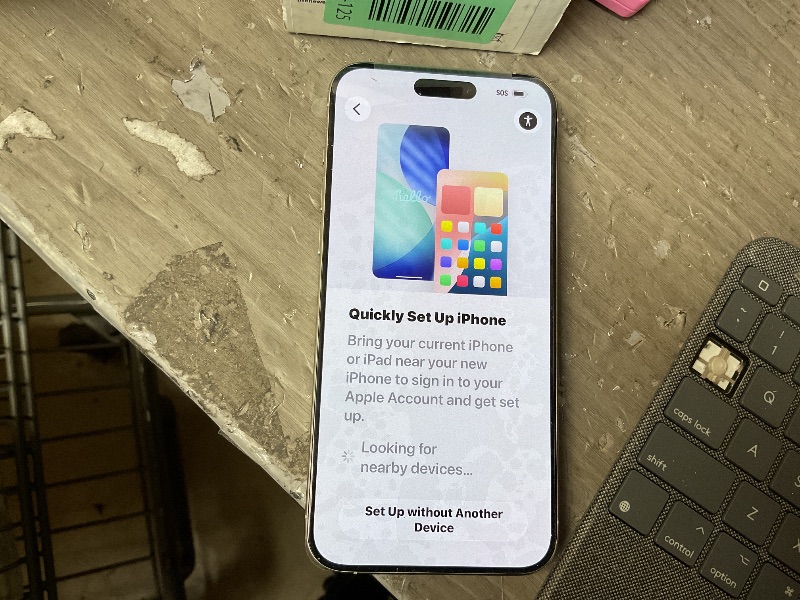 Photo 1 of Apple iPhone 15 Pro Max, 512GB, White Titanium - Unlocked (Renewed)