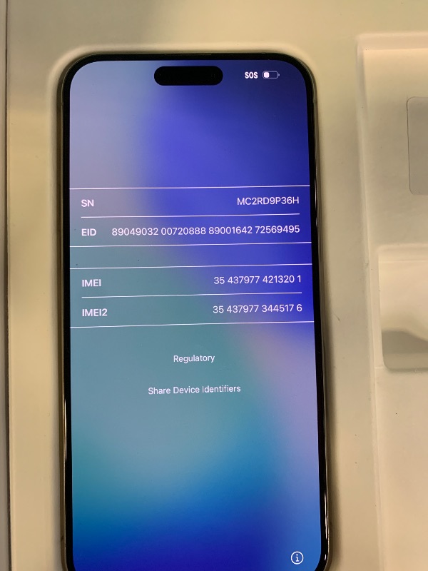 Photo 1 of Apple iPhone (Renewed Premium) 15 Pro Max, 1TB, Natural Titanium - Unlocked