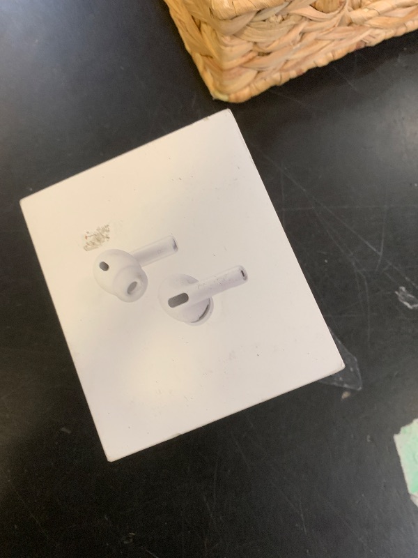 Photo 1 of Apple AirPods Pro 3 Wireless Earbuds, Active Noise Cancellation, Live Translation, Heart Rate Sensing,Hearing Aid Feature,Bluetooth Headphones,Spatial Audio, High-Fidelity Sound, USB-C Charging, White
