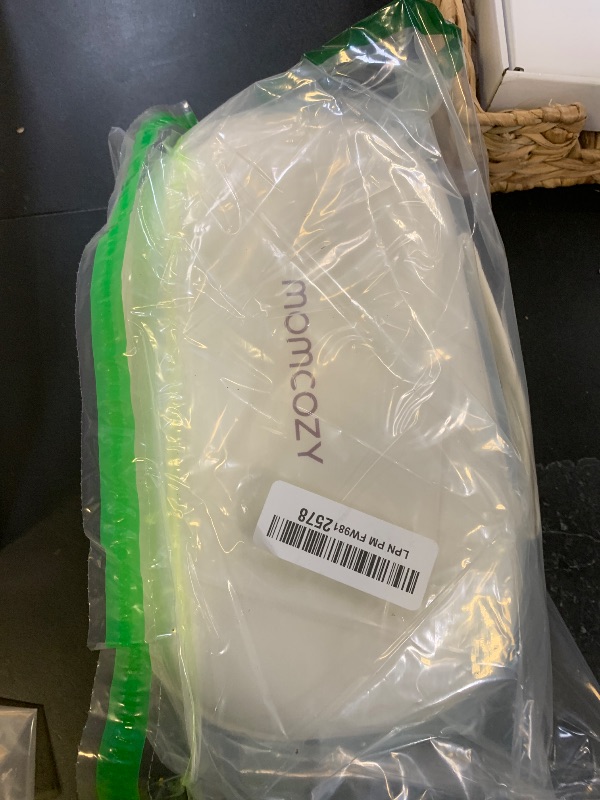 Photo 1 of Momcozy M5 Smart APP Controlled Wearable Breast Pump, Hands-Free Wireless Electric Pump, 3 Modes 9 Suction Levels, BPA-Free, Portable Lightweight, 24mm Flange, 2-Pack Cozy Red