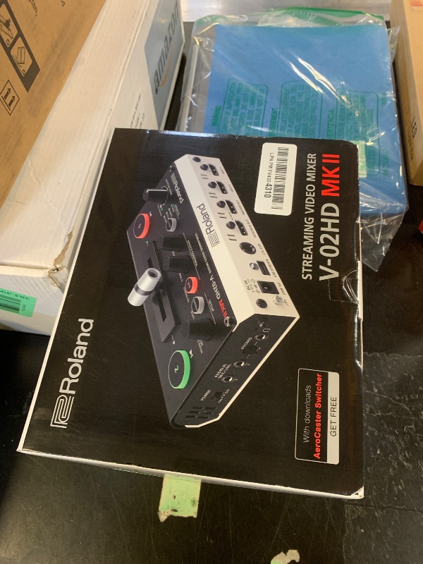 Photo 1 of Roland V-02HD MK II – Streaming Video Mixer – The World’s Easiest Two-Camera Livestreaming Solution. Ideal for Online Teachers, Gamers, Worship and All Other Content Makers