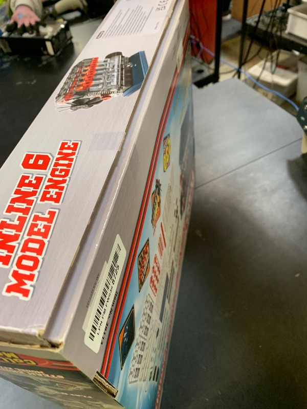 Photo 1 of Playz Inline 6 Engine Model Kit - Build Your Own STEM Inline 6 Small Engine That Runs Kit for Adults & Kids Age 10-12+, Visible Inline 6 Mini Engine Kit That Works for Adult w/ 230 STEM Parts