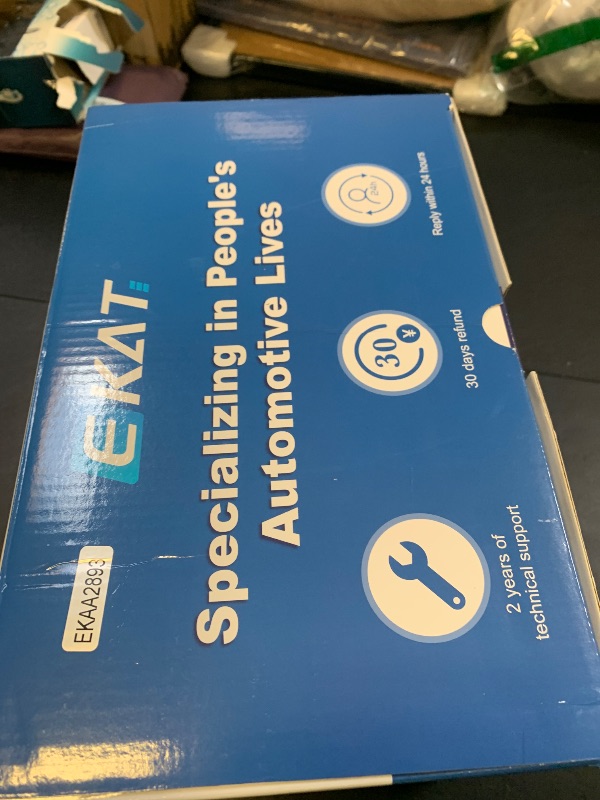 Photo 1 of 10.1 inch Single Din Car Stereo with CarPlay and Android Auto, 10 inch Touch Screen Radio with Mirror Link/1080P/EQ Audio/SWC/Bluetooth +Backup Camera+MIC