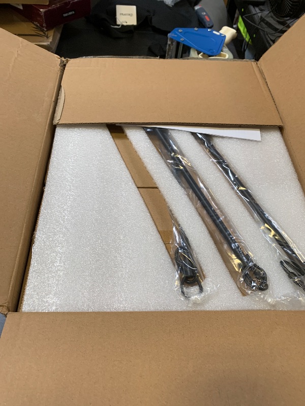 Photo 1 of CNRATYE Black Chandeliers for Dining Room Light Fixtures Over Table, 6-Light Modern Farmhouse Round Chandelier with Linen Shades, Vintage Hanging Pendant Lighting for Kitchen Bedroom Living Room