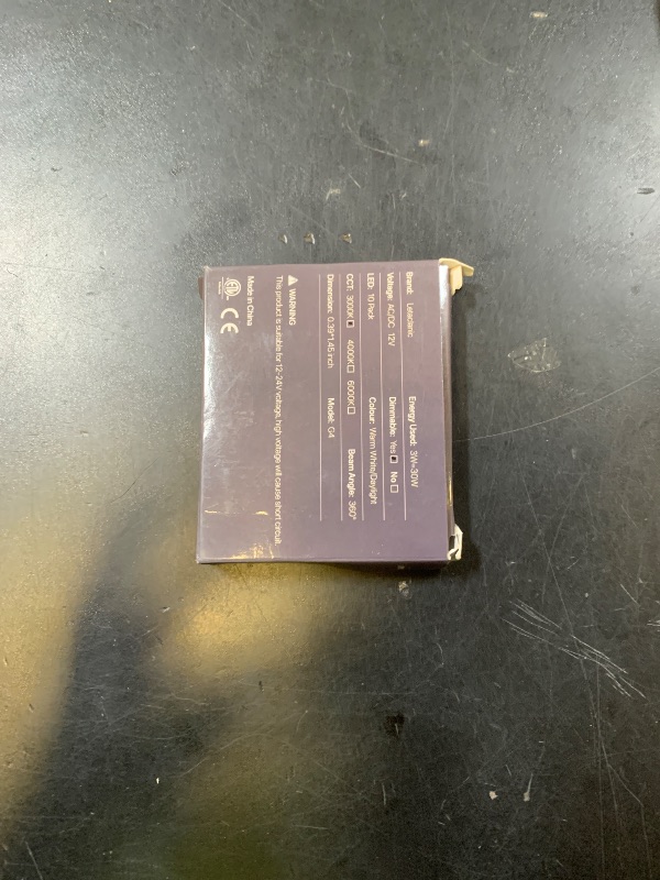 Photo 1 of Letaclanic G4 LED Light Bulbs 3000K Warm White Lighting Dimmable, 3W Equivalent to 30W AC DC 12V-24V, Bi-pin LED Bulb Silicone G4 LED Bulbs (10-Pack)