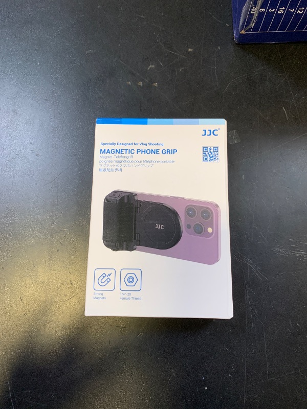 Photo 1 of (1+1) 67mm Magnetic Phone Lens Filter Mount + Phone Snap Grip Set for iPhone 16 15 14 Pro/Pro Max Plus, Magnetic Filter Adapter w Cold Shoe & 1/4" Hole Pull-Out to Fit Pro Max Plus (No Filters