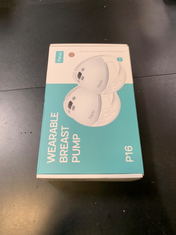 Photo 1 of Paruu Hands Free Breast Pump P16, Wearable Breast Pump Electirc Portable with 4 Modes & 12 Levels, Max 309mmHg Strong Suction 19/21/24mm Flange Inserts Wearable Breastfeeding Pump, 2 Pack?Nude
