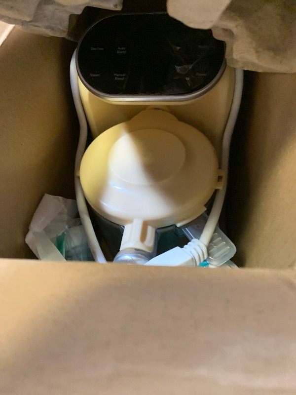 Photo 1 of **USED* UNTESTED** Chefhandy Baby Food Maker, Steamer & Blender with Stainless Steel Basket, Puree Maker with Auto/Manual Blend, Bottle Warmer & Sterili-zer, Safe & Easy-to-Clean Compact Baby Food Processor (Yellow)