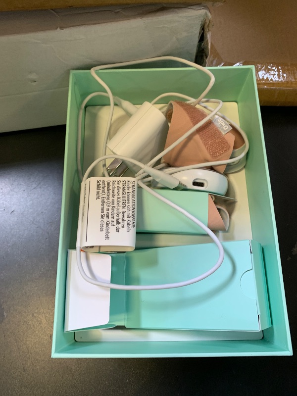 Photo 1 of Owlet Dream Sock - FDA-Cleared Smart Baby Monitor - Track Live Pulse (Heart) Rate, Oxygen in Infants - Receive Notifications - Dusty Rose