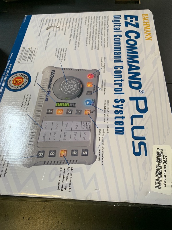 Photo 1 of Bachmann Trains - E-Z Command Plus Digital Command Control System - Controller, Prototypical Colors