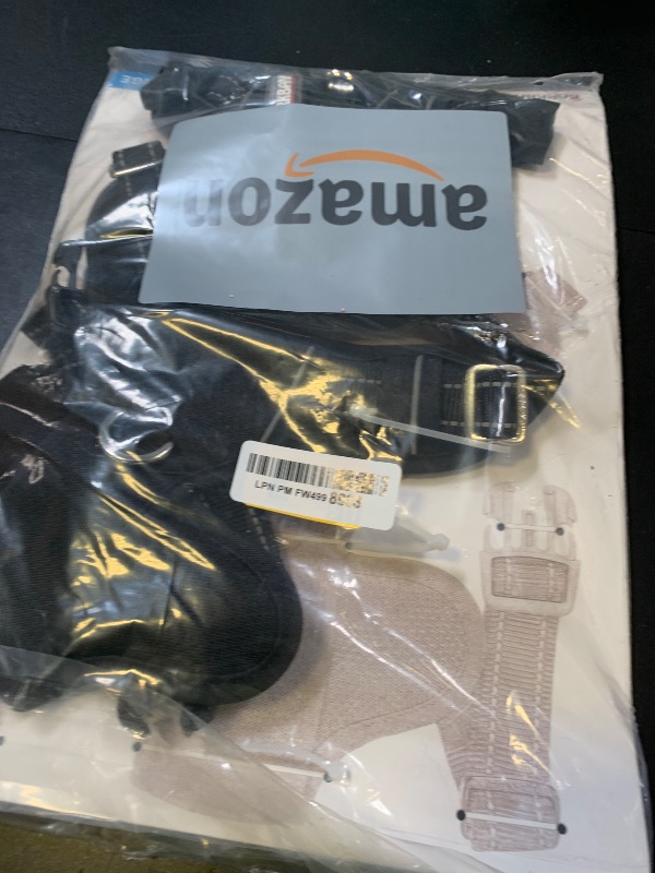 Photo 1 of BARKBAY No Pull Dog Harness Large Reflective Dog Harness with Front Clip and Easy Control Handle for Walking Training Running with ID tag Pocket(Black,L)