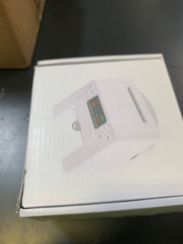 Photo 1 of *NOt FUNCTIONAL: SELL FOR PARTS*Seektain Automatic Card Dealer Machine for Poker: Rechargeable Auto Card Distributor for 1/2 Decks - 180°360° Rotation Quiet Card Dealing Dispenser for Texas Holdem Blackjack Bridge Card Game - White