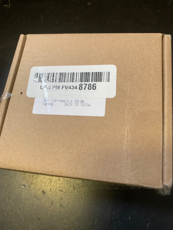 Photo 1 of 1.25''Heavy Duty L-Shape Side Mount TPR Plate Casters 2 Without Brake - Set of 4, Replacement Wheels for Baby Bed, Carts, Kitchen Cabinet, Furniture - 120 Lbs Capacity