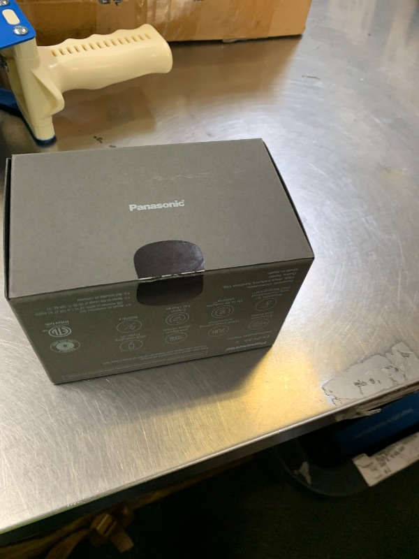 Photo 1 of Panasonic ARC5 Palm-Sized Electric Razor, Handheld Luxury Compact Travel Shaver with 5-Blade Cutting System and USB-C Charging, Wet/Dry - ES-PV3A-K