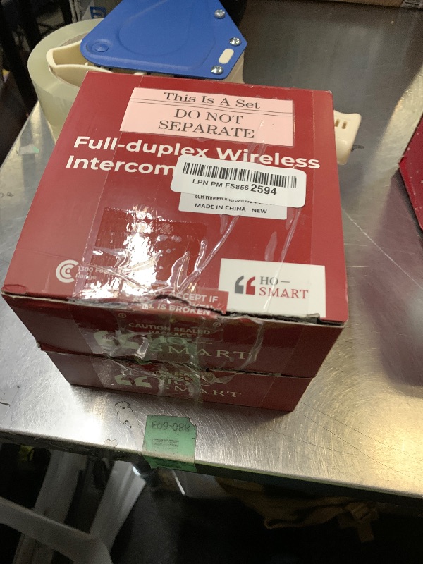 Photo 1 of Hosmart UltraSpeak Pro Intercoms Wireless for Home, Two-Way Real-time Intercom Full Duplex Wireless Intercom System for Home Use, Clear Sound House Intercom System for Business with 1200 Feet Range