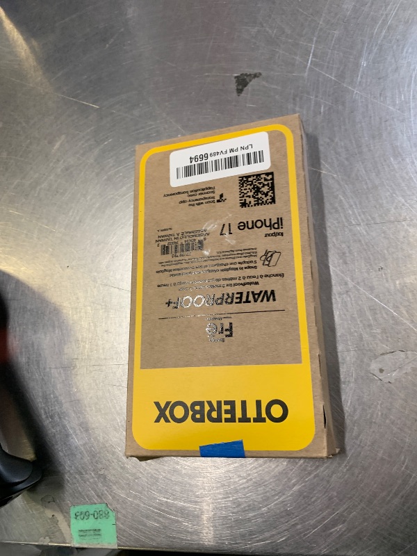 Photo 1 of OtterBox iPhone 17 FR? Series Waterproof Case - Black - Waterproof iPhone Case up to 2 Meters, IP68, Phone Case for Swimming/Snorkeling