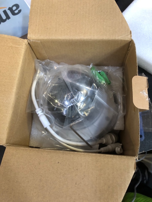 Photo 1 of IP Security 5.0MP H.265 POE PTZ Dome Camera, Hikvision Compatible 5X Optical Zoom, Indoor/Outdoor Network Camera with Audio, Pan 355° Tilt 90°,Waterproof IP66 98ft Night Vision, Motion Detection