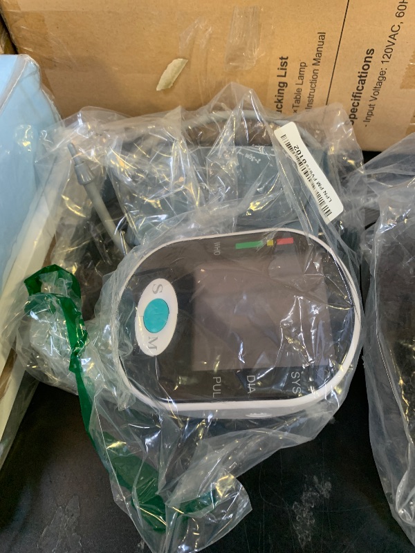Photo 1 of **USED** UNTESTED** Blood Pressure Monitors, Bp Monitor - Blood Pressure Machine Large Cuff Blood Pressure Monitor Upper Arm Cuff 8.7''-17.3'', Large Screen, 2 Users Total 198 Memories