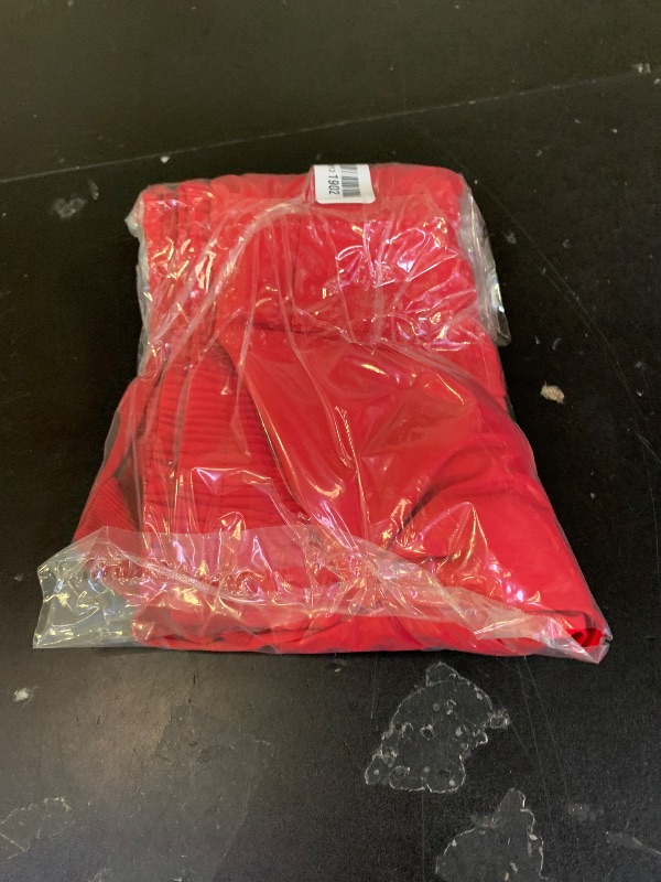 Photo 1 of Wink Scrubs for Women, Boundless, Joggers Pants with Drawstring and 6 Pockets, Red, M