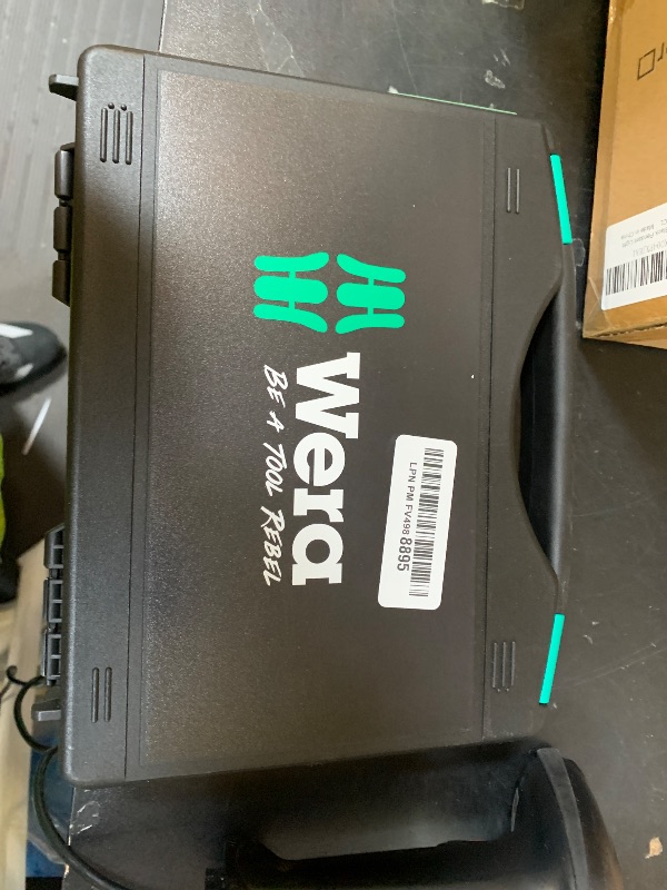 Photo 1 of WERA 05074739001 7440/41/42 Kraftform Torque Screwdriver Set 0.3-6.0 Nm, 27 Pieces