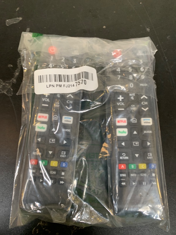 Photo 1 of ?Pack of 2? New Universal Remote for All Samsung TV Remote, Replacement Compatible for All Samsung Smart TV, LED, LCD, HDTV, 3D, Series TV