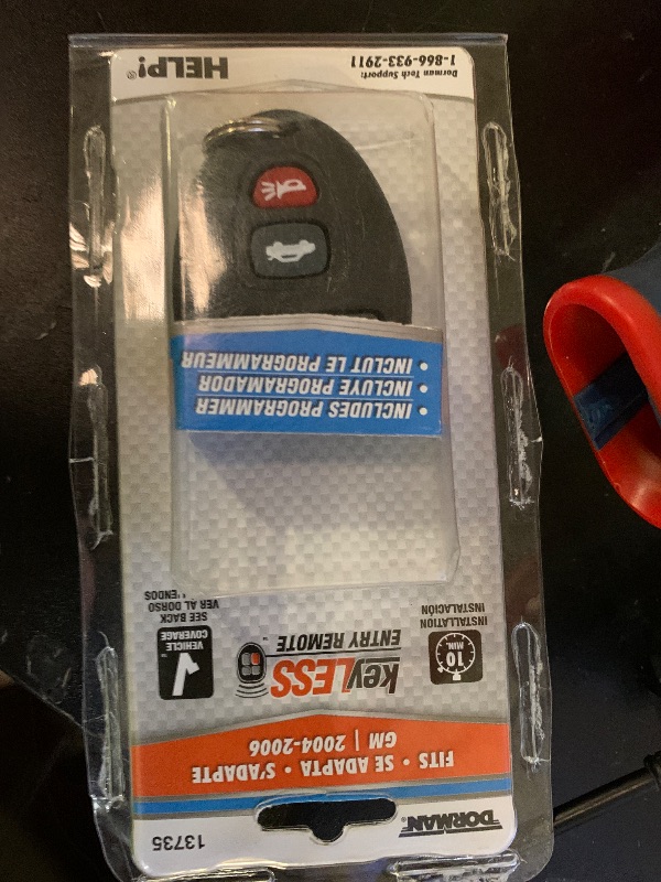 Photo 1 of Dorman 13735 Keyless Entry Remote 4 Button Compatible with Select Buick / Chevrolet / Pontiac Models (OE FIX)