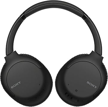 Photo 1 of Sony Noise Canceling Headphones WHCH710N: Wireless Bluetooth Over The Ear Headset with Mic for Phone-Call and Alexa Voice Control, Black